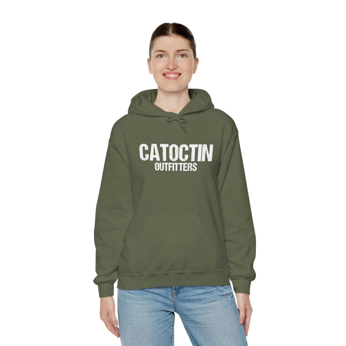 Catoctin Outfitters Hooded Sweatshirt | Cozy Camping Apparel, Great for Outdoors, Hiking, Gift for Adventurers, Unisex Hoodie