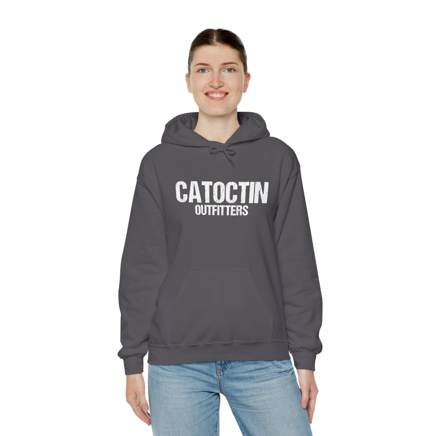 Catoctin Outfitters Hooded Sweatshirt | Cozy Camping Apparel, Great for Outdoors, Hiking, Gift for Adventurers, Unisex Hoodie